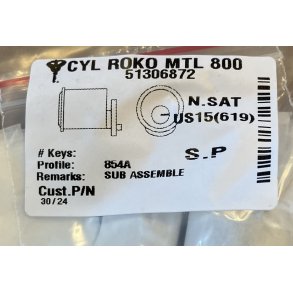 Rund cylinder MTL500/854 43mm (GL. Ruko)