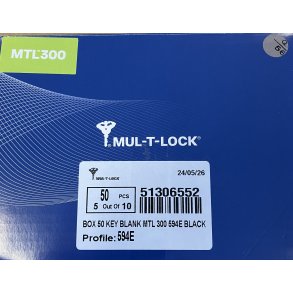 �ske med 50 n�gler MTL300 SORT 594E